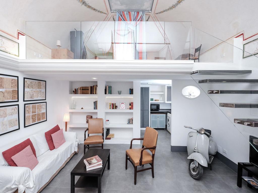 Ancient Trastevere Vespa Loft Apartamento